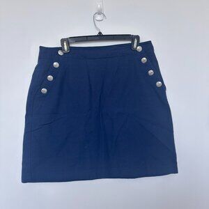 Ann Taylor Loft Skirt, Blue, Size 10